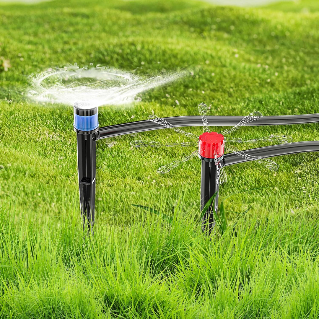 Forever Speed BewässerungsSystem 315PCS Garten Bewässerung Kit, 60M+15M Bewässerungsrohre, Tröpfchen