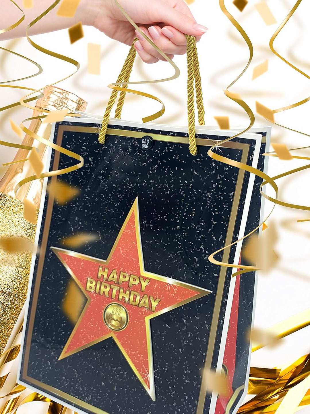 MUSIK-Geschenktüte, beim ÖFFNEN der Tasche hört man den Song "Simply the Best", tolle Geschenkverpac
