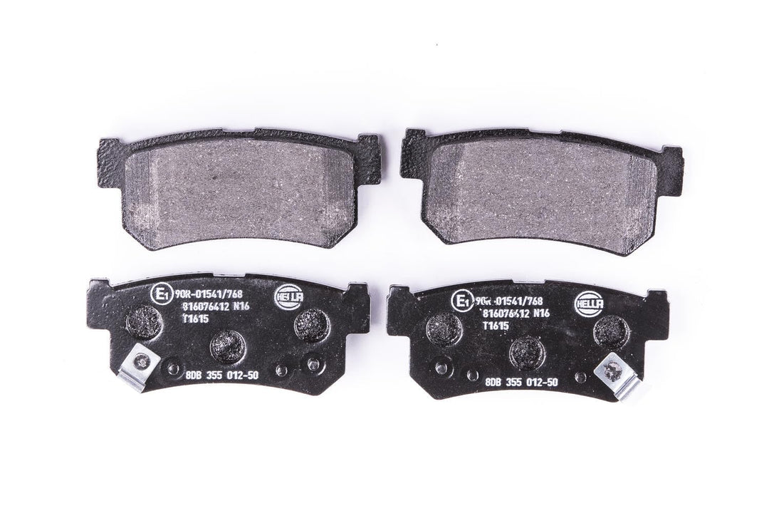 HELLA PAGID 8DB 355 012-501 Bremsbelagsatz - T1615 - Dicke/Stärke: 15mm - Bremssystem: Mando - mit a