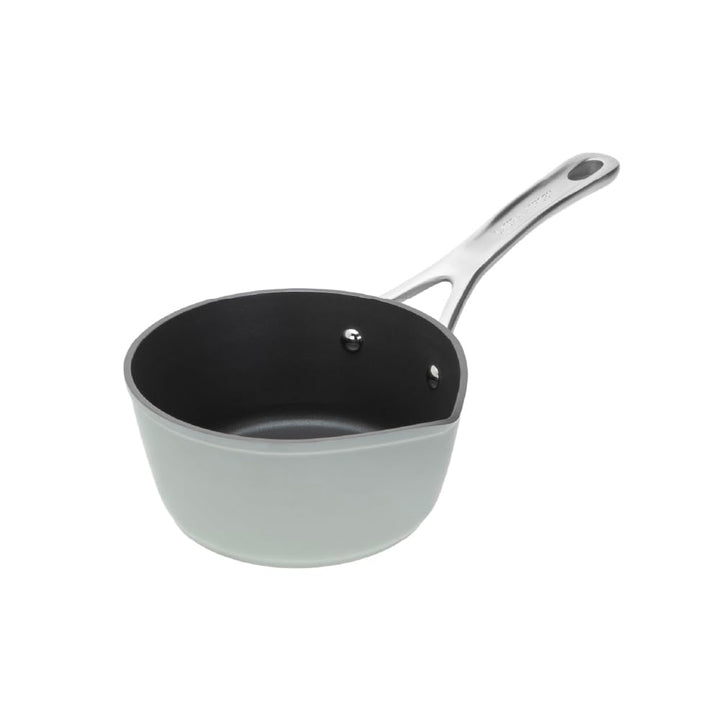 Laura Ashley 16cm Antihaft-Milchtopf mit Ausgiesser - 1,2 Litre Haltbarer PFOA/PFAS-Freier Milchtopf
