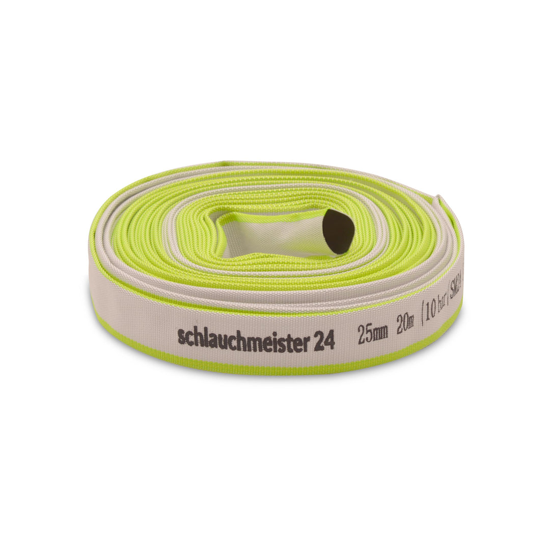 Ø 25 mm - 1 Zoll, 20 Meter Industrieschlauch | Bauschlauch | Flachschlauch Ø 25 mm - 1 Zoll 20 Meter
