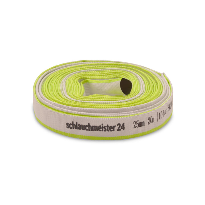 Ø 25 mm - 1 Zoll, 20 Meter Industrieschlauch | Bauschlauch | Flachschlauch Ø 25 mm - 1 Zoll 20 Meter