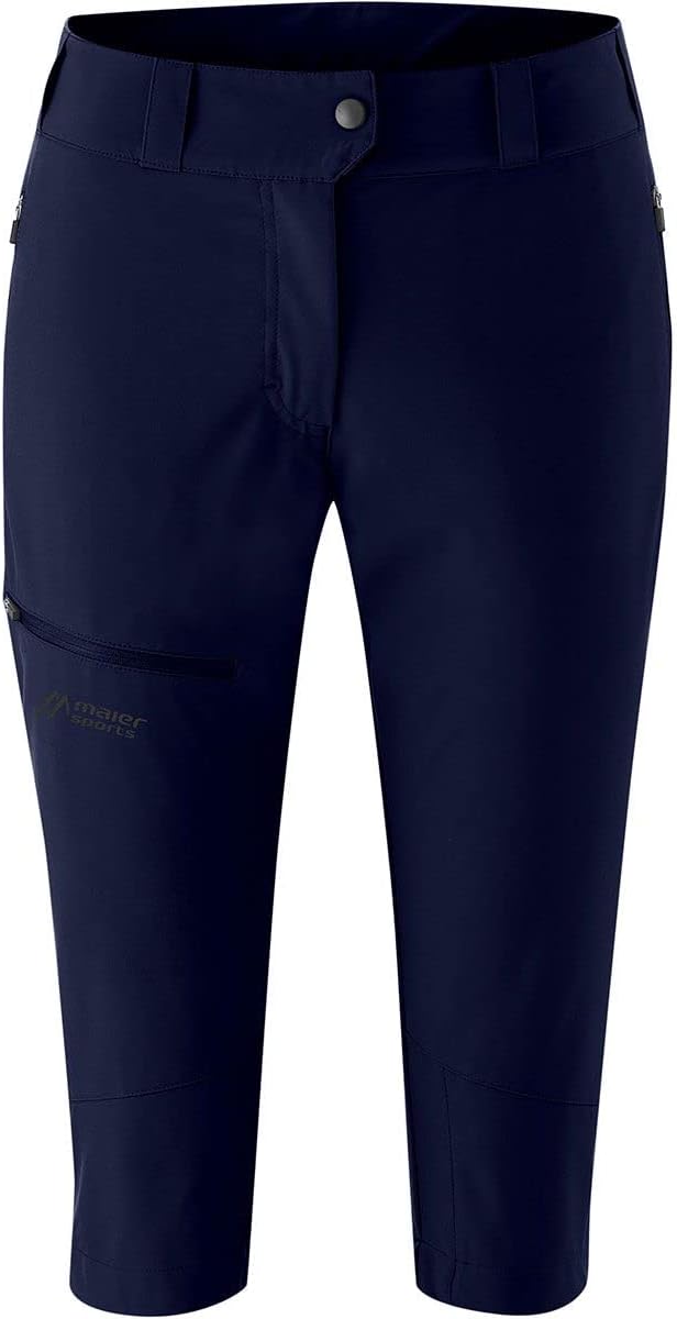 Maier Sports Damen Bermudas Latit Capri W 36 Blau, 36 Blau