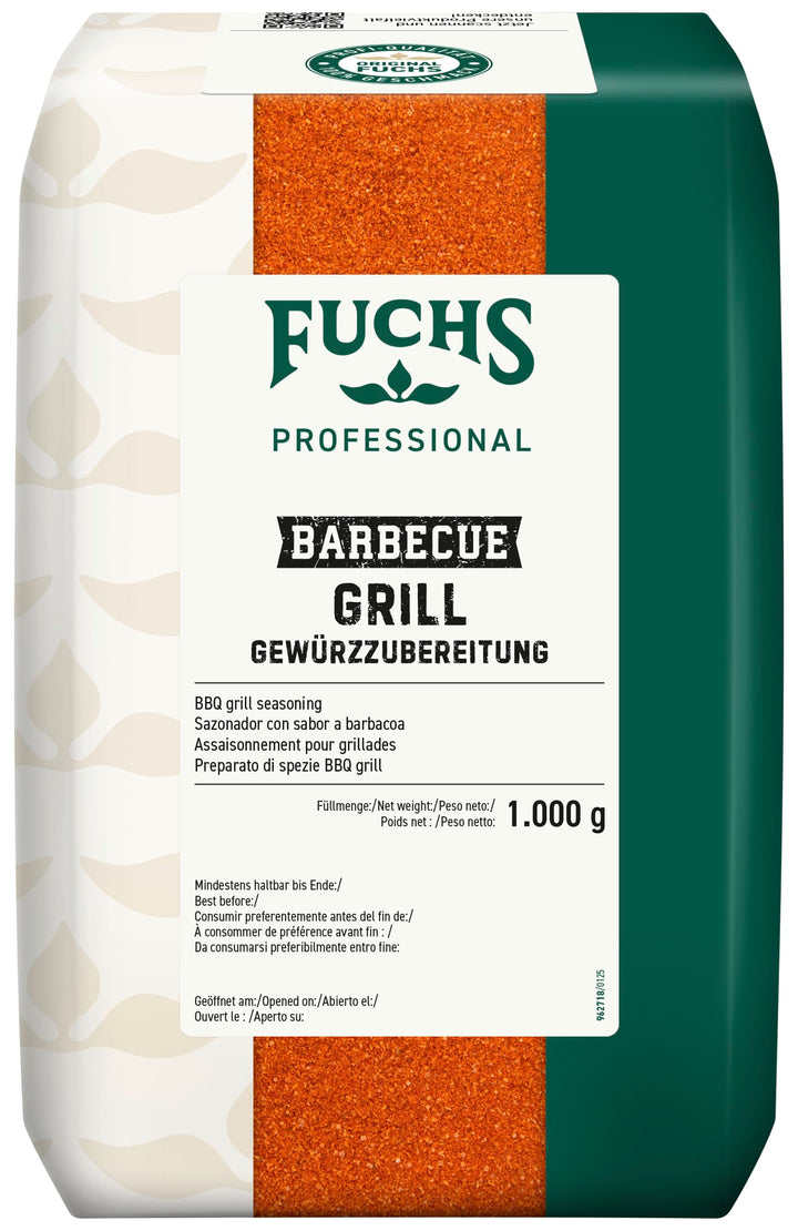 Fuchs Professional - BBQ Grill-Gewürzzubereitung | Würziger Geschmack für allerlei gegrilltes Fleisc