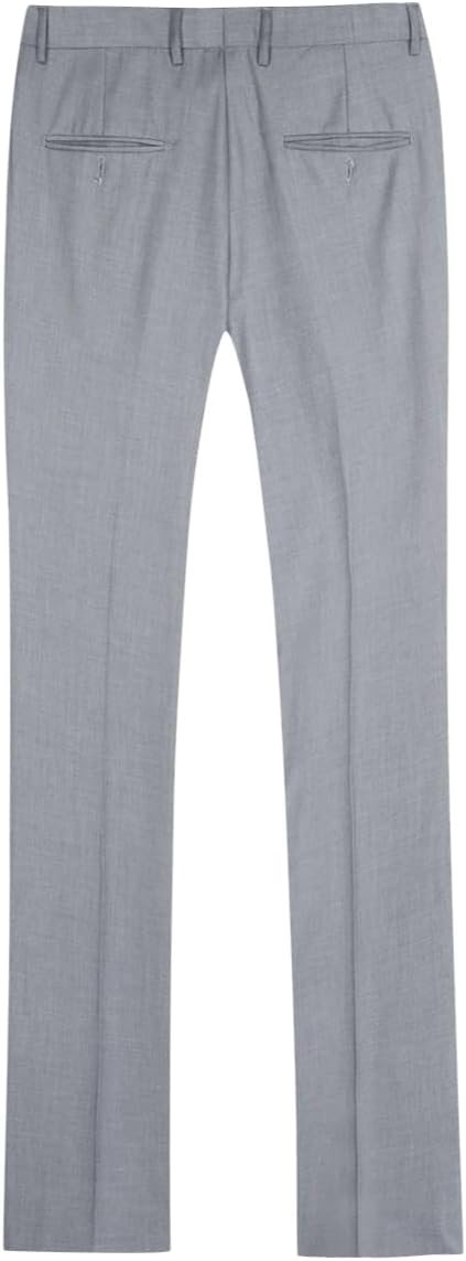 Allthemen Herrenanzug 2 Teilig Slim Fit Anzüge Business Hochzeitanzug für Männer L Hellgrau, L Hellg