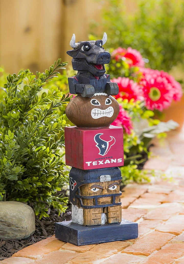 Team Sports America NFL Unisex NFL Tiki Totem Houston Texans 41 cm Houston Texans, Houston Texans 41