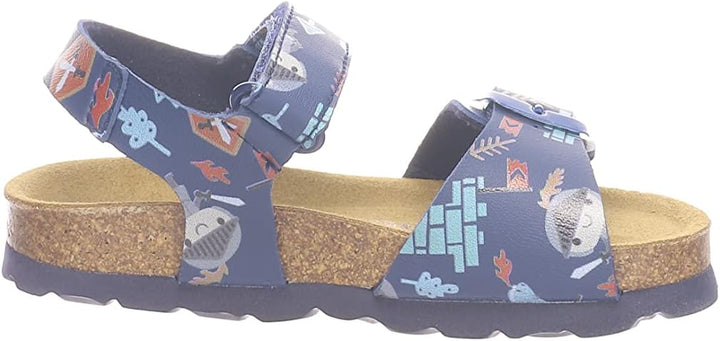 Lurchi Mädchen Onja Sandale 34 EU Navy Dino, 34 EU Navy Dino