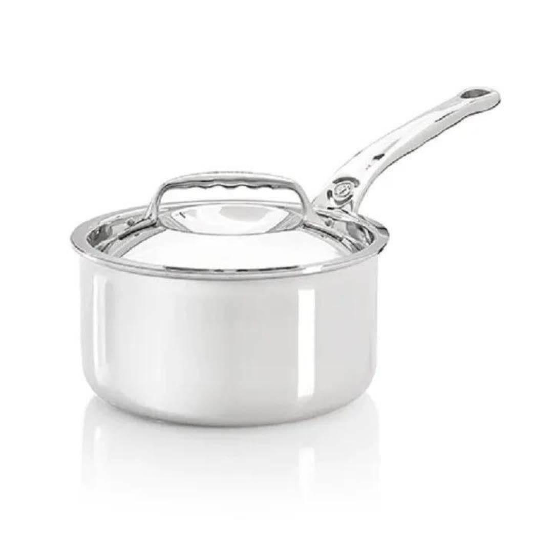 de Buyer - Stielkasserolle Affinity Mit Deckel - 20cm - 3746.20, Silber