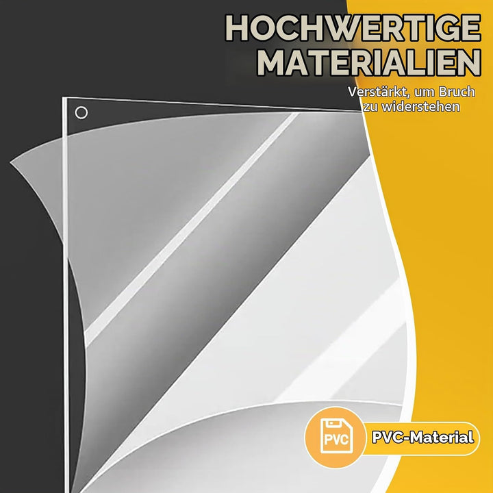 Haustierkäfig-Einlage,12 Stück Transparente Haustierkäfig Einlage PVC Haustierkäfigeinlage 35.6x11.5