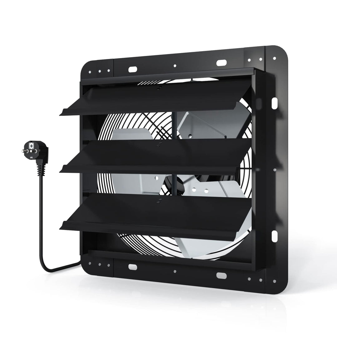 Aygrochy 350mm zu und abluftventilator, Industrie Wandventilator für Heizung, Kühlung, Booster, Wach