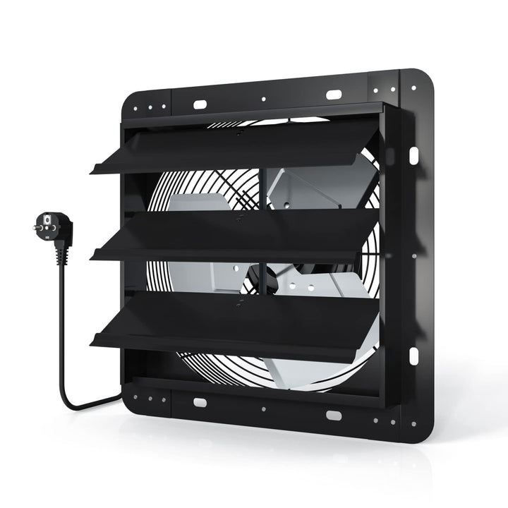 Aygrochy 350mm zu und abluftventilator, Industrie Wandventilator für Heizung, Kühlung, Booster, Wach