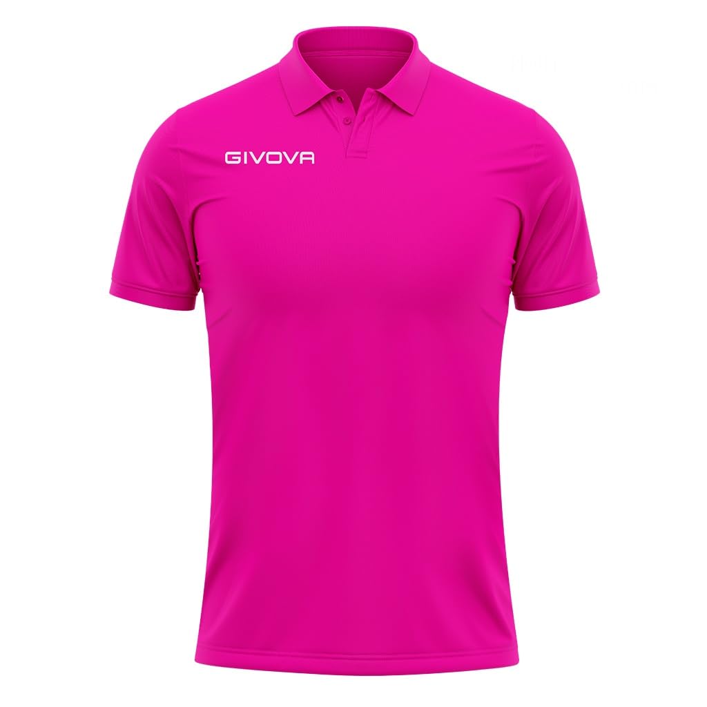 Givova Herren Summer Polohemd (1er Pack) L Rosa, L Rosa