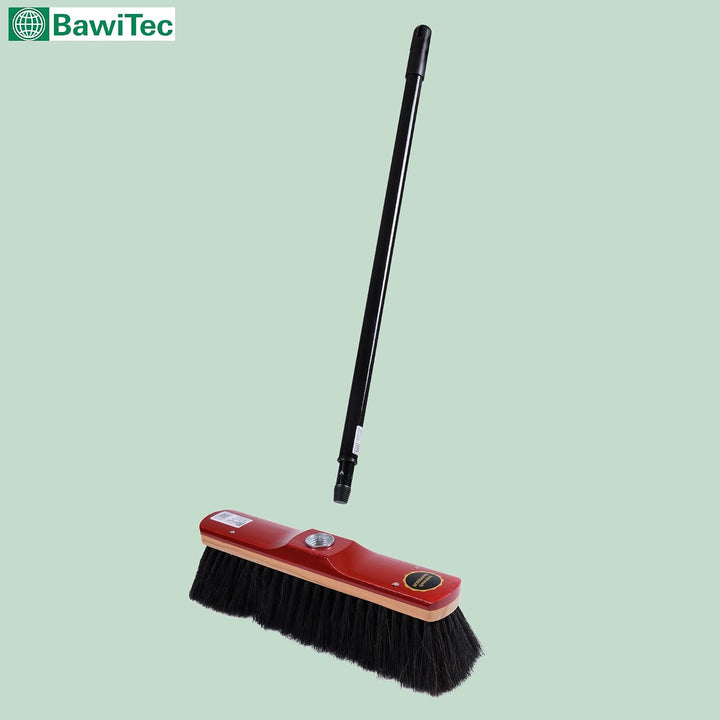 Echt- Rosshaarbesen Zimmerbesen 30cm mit Stiel Teleskopstiel Haushaltsbesen weich Rosshaar-Besen Keh