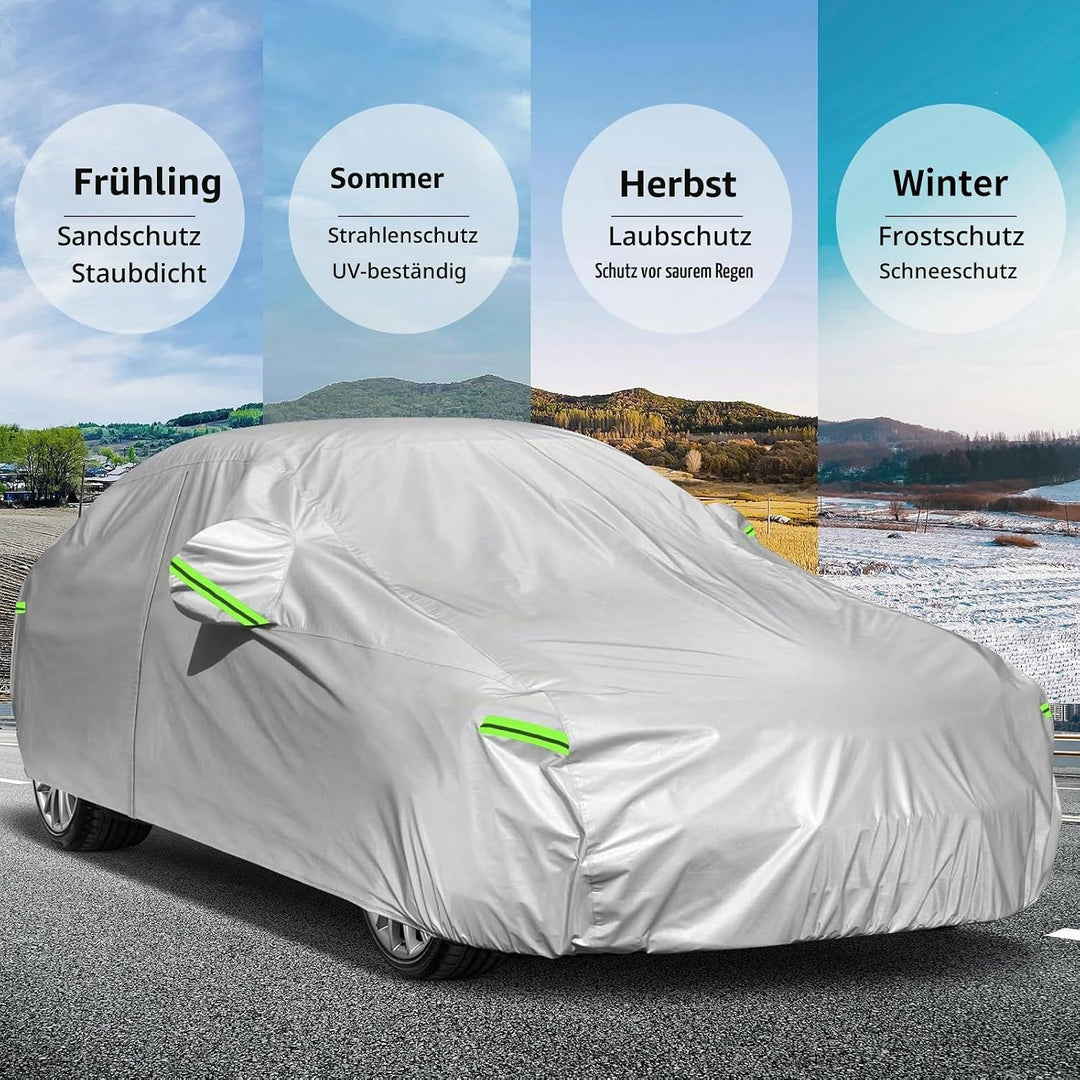 Auto Abdeckung Vollgarage Ersatz für VW Passat Variant, 6 Schichten Vollgarage Autoabdeckung für Reg