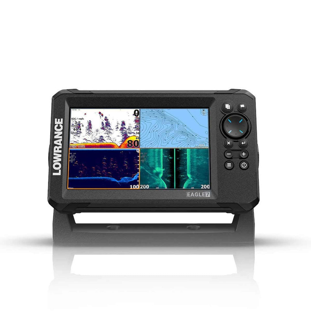 Lowrance Eagle 7 Tripleshot Sonde, Einheitsgrösse