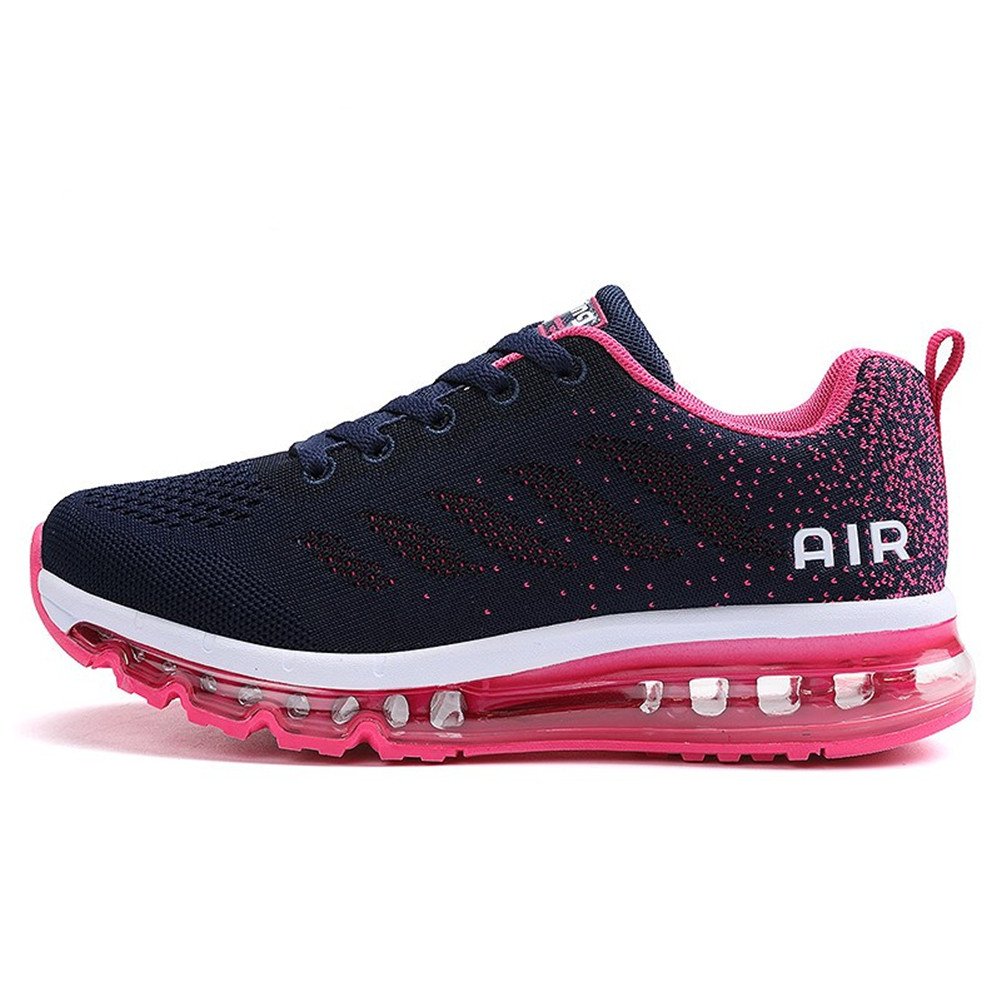 frysen Herren Damen Sportschuhe Laufschuhe mit Luftpolster Turnschuhe Profilsohle Sneakers Leichte S