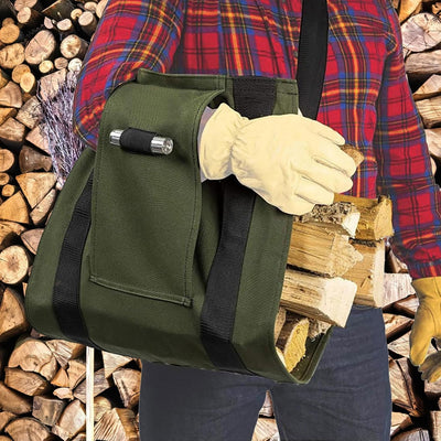 Brennholzträger,Multifunktionaler faltbarer Holzträger für Brennholz - Schwere Holztasche, Brennholz