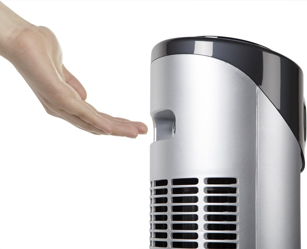 Orbegozo TWM 1010 - Turmventilator, drei Stufen, Fernbedienung, drei Modi, Timer, Digital-Display, 4