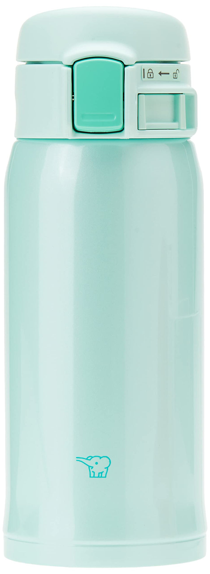 ZOJIRUSHI SM-SR36E-GP Thermobecher 360 ml – Kompakter Isolierbecher, auslaufsicher & BPA-frei, Vakuu