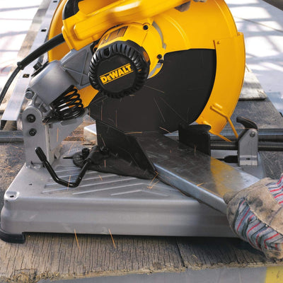 DeWalt Trennschleifer (2,200 Watt, Trennscheiben-ø 355 mm, Leerlaufdrehzahl 4000 U/min, Sanftanlauf,