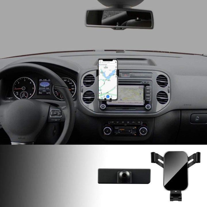 KUNGKIC Auto-Telefonhalterung für Volkswagen VW Tiguan 2012-2016, Einstellbar, Fit für 4-6,2 Zoll Te