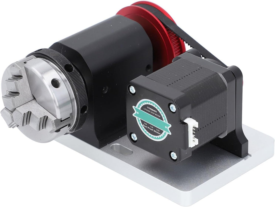 CNC-Drehmodul-Kit, CNC-Drehachse 4. Achse, Riemenuntersetzungsverhältnis: 4:1, Futterdurchmesser 4 M