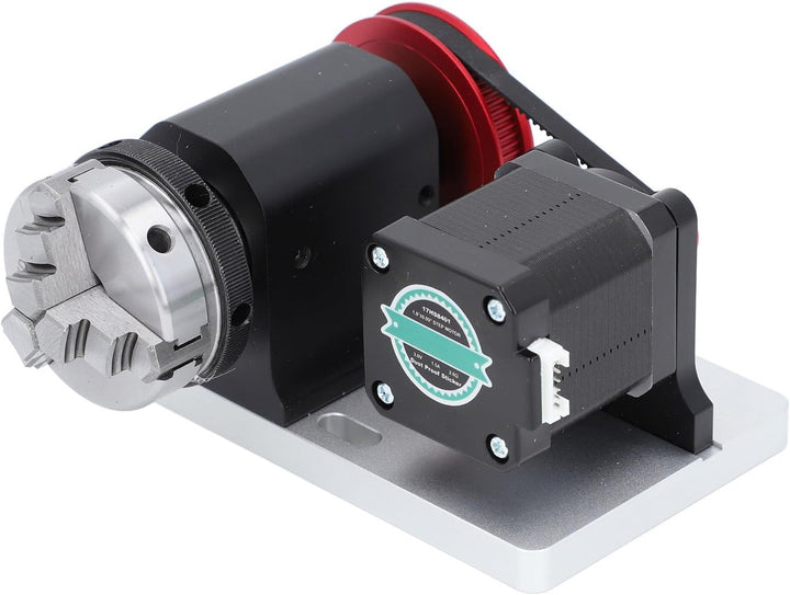 CNC-Drehmodul-Kit, CNC-Drehachse 4. Achse, Riemenuntersetzungsverhältnis: 4:1, Futterdurchmesser 4 M