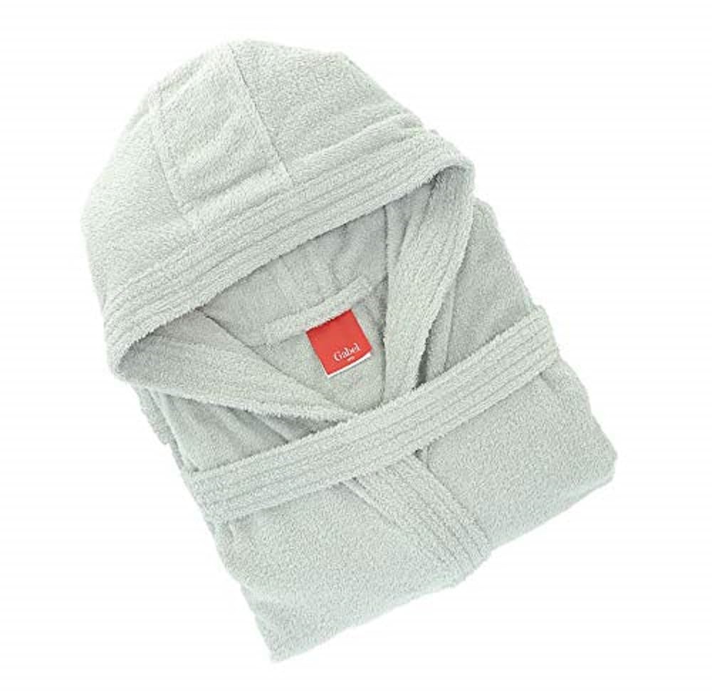 Gabel 09100 900 Bademantel für Erwachsene, 100% Baumwolle, Grau, 1 x 1 x 1 cm, Grau
