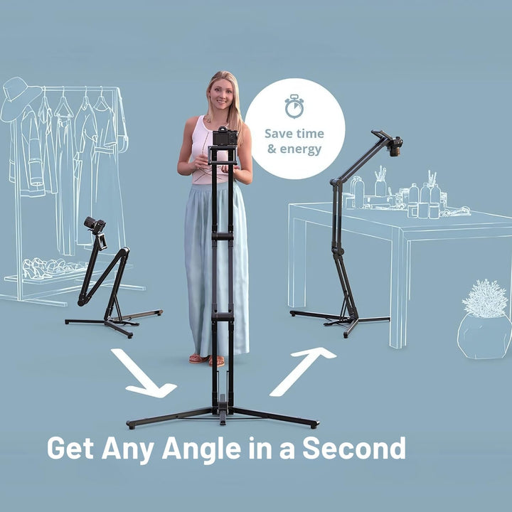 Edelkrone StandPLUS PRO Flexibles und faltbares Kamerastativ für Videokameras und Kompaktkameras