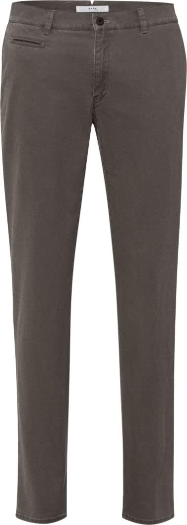 BRAX Herren Style Fabio in Hi Flex Superelastische Slim Chino Hose 34W / 32L Beige (Nut 55), 34W / 3