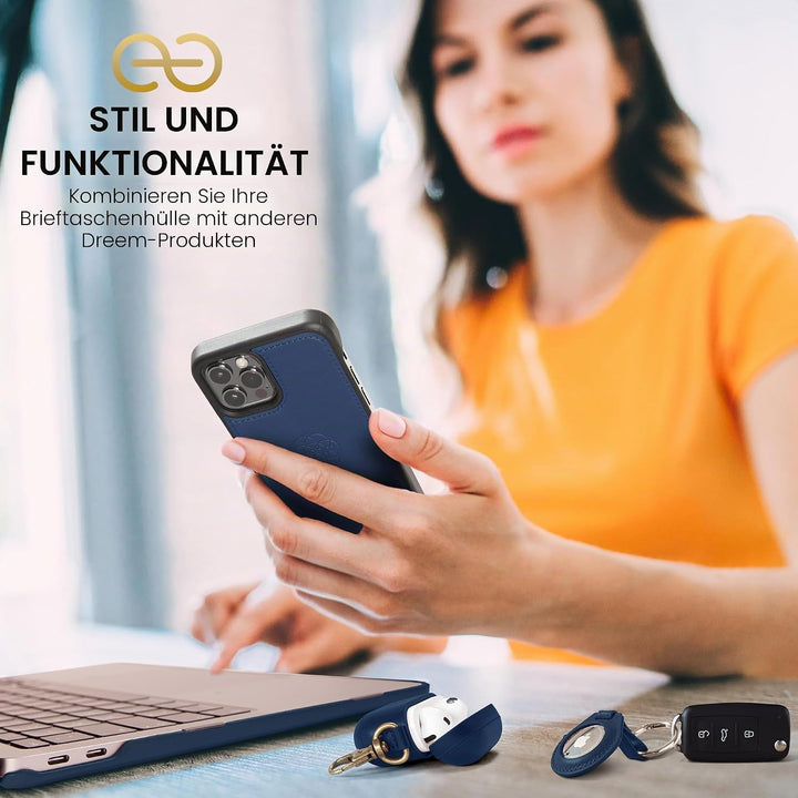 Dreem Fibonacci 2in1 Handyhülle Flipcase für iPhone 12 & 12 Pro | Magnetisches iPhone Case | TPU Etu