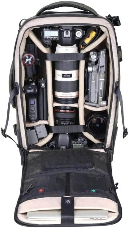 Vanguard Veo Select 58T GR Trolley & Rucksack für Fotoausrüstung, Grün