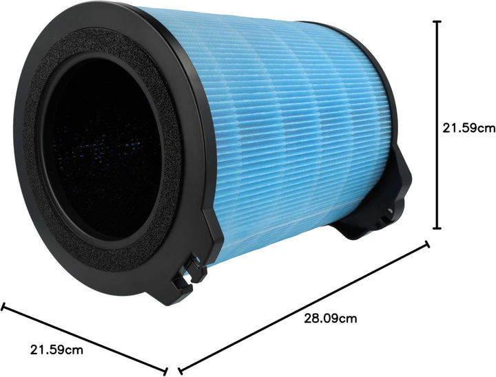 vhbw 2X HEPA Filter Ersatz für Hoover 35602348, U98 für Luftreiniger - Ersatz-Filter mit integrierte