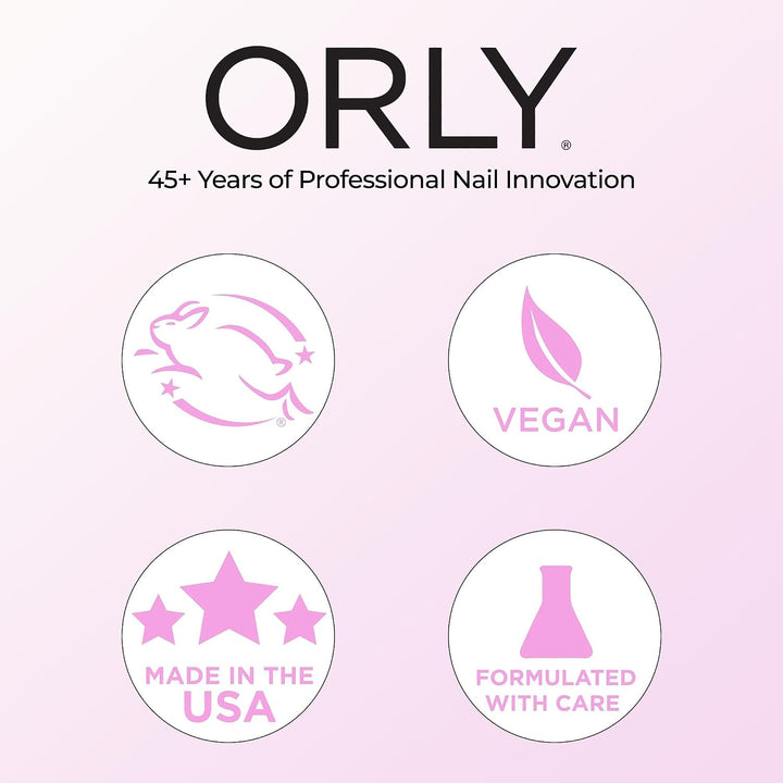 ORLY Nagel-Reparatur Set - mit Brush-On Nail Glue, Nail Repair Powder und Polierfolie - schnelle und