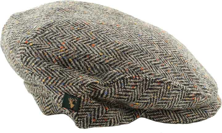 Mucros Weavers Herren Flache Kappe Flat L farbe 1, L farbe 1