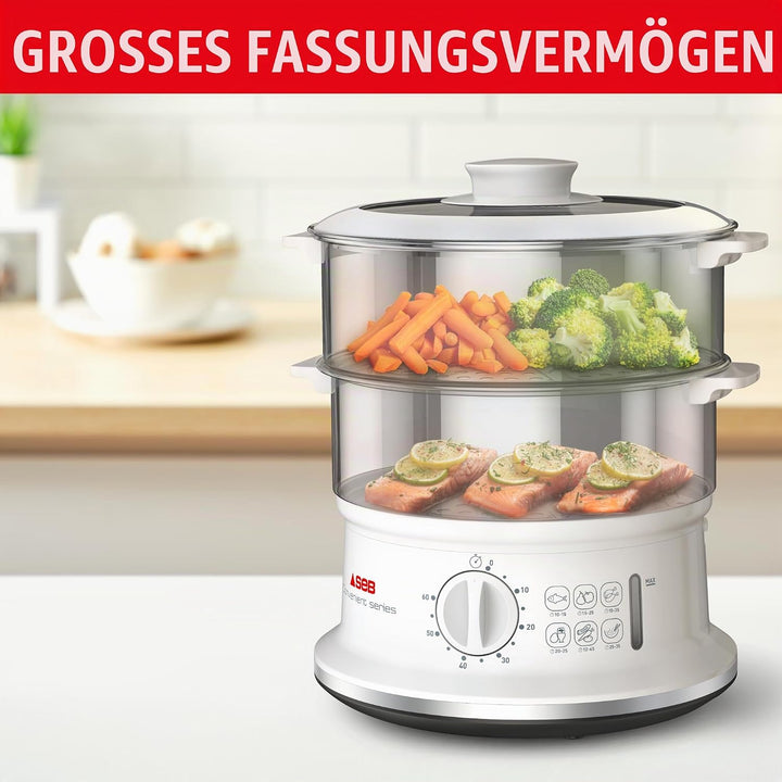 Seb VC145100 Dampfgarer, Edelstahl,
