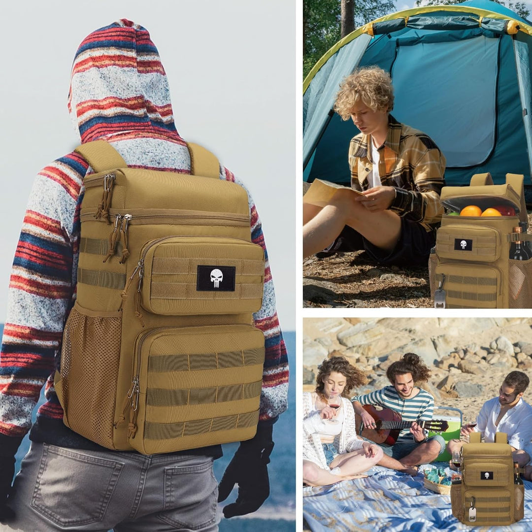 Taktischer Rucksack-Kühler, weicher, Leichter, auslaufsicherer Kühler-Rucksack, isolierte Kühltasche