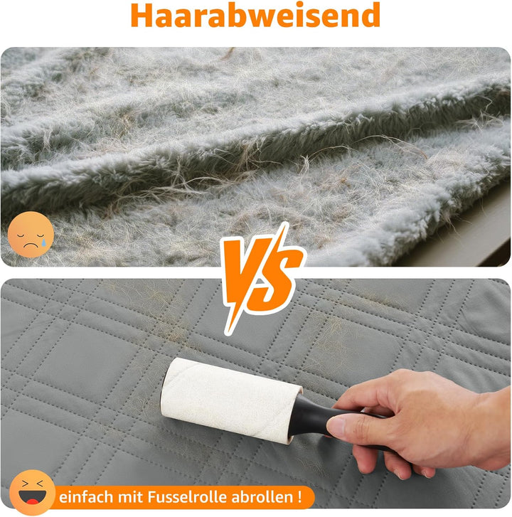 PICK FOR LIFE 137x208cm wasserdichte Hundedecken, extra gross und Waschbar Haustier Decke für Hunde,