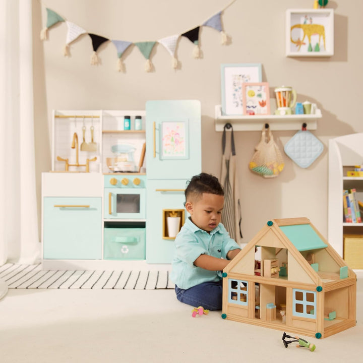 Teamson Kids Biscay Delight Classic Spielküche, Mint