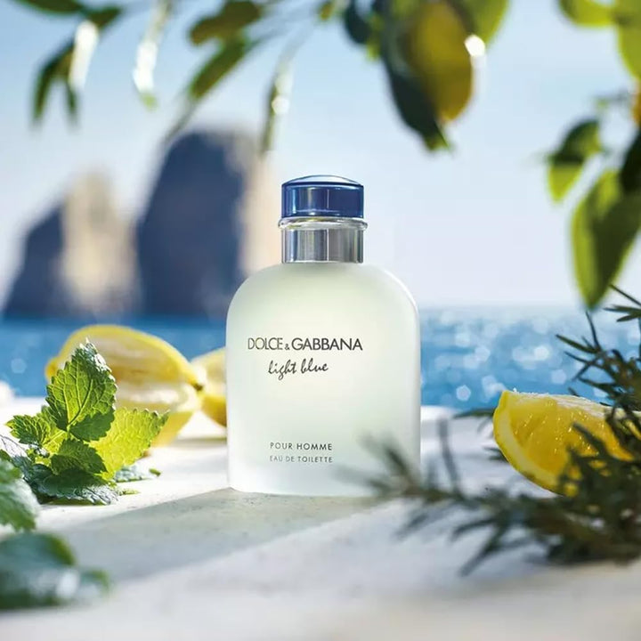 DOLCE & GABBANA, Light Blue Pour Homme, Eau de Toilette, Herrenduft, 40 ml