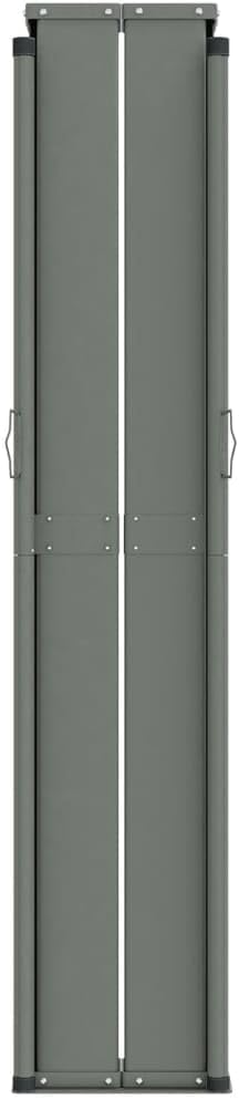 vidaXL Seitenmarkise Ausziehbar Anthrazit 200x1000 cm