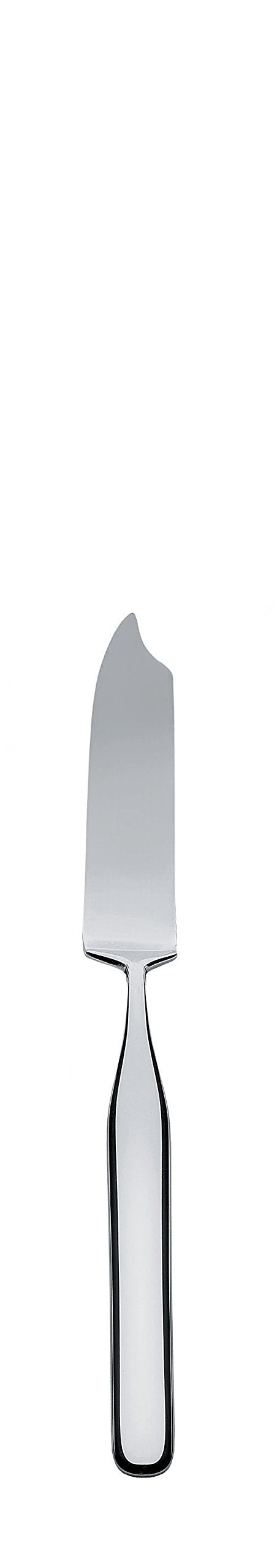 Alessi Collo-Alto, Fischmesser aus Edelstahl 18/10 glänzend poliert, Silver, 21x2x4 cm, 6-Einheiten
