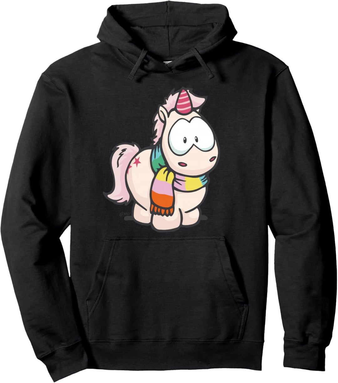 Winter - Einhorn mit Schal designed by NICI Pullover Hoodie
