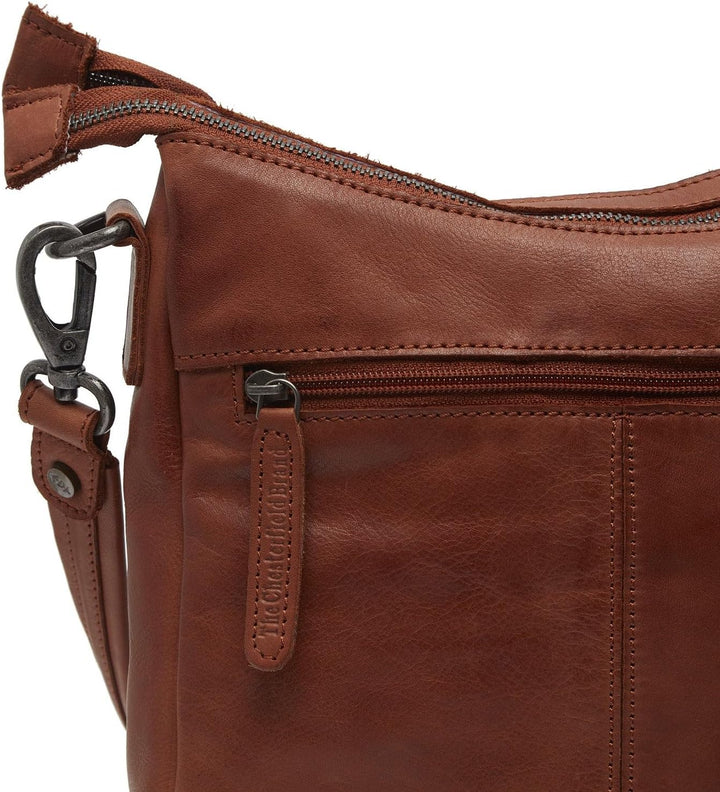The Chesterfield Brand Caroline Schultertasche Leder 23 cm Cognac Einheitsgrösse, Cognac Einheitsgrö