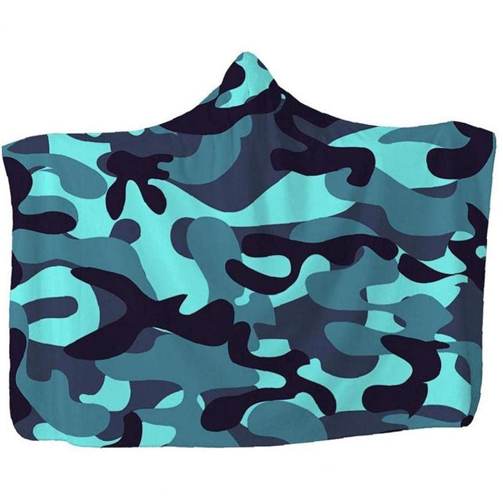 Wearable Kapuze Decke Plüsch Wrap weiche warme Fleece Decke Umhang Cozy für Couch-Bett Home Reise