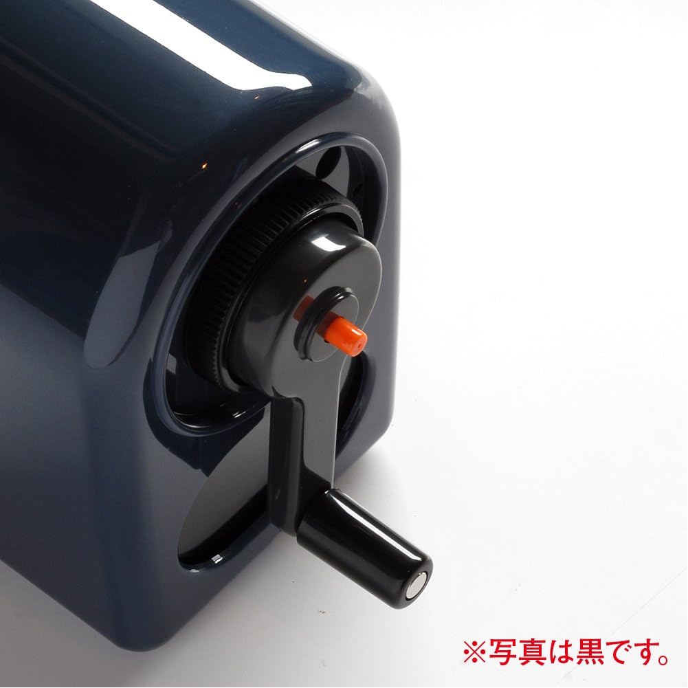 Uni KH-20 Hand Crank Wooden Pencil Sharpener - Blue (japan import)