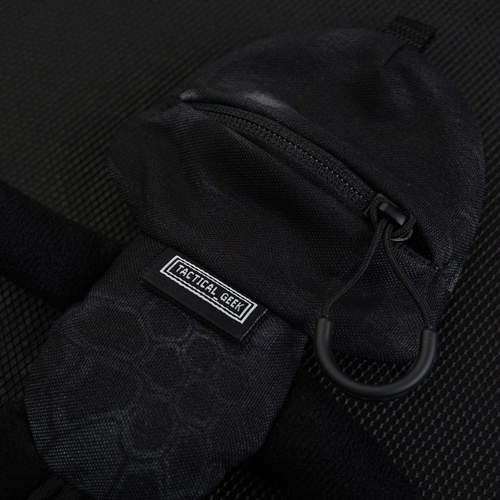 TACTICAL GEEK EXT1 EDC Münzbörse Puppenform Kleingeldbörse Mini Geldbeutel für Damen und Herren Bequ