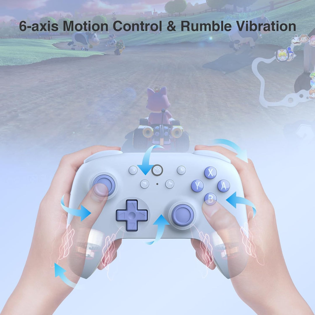8Bitdo Ultimate 2C Bluetooth-Controller für Switch 2, Switch/OLED/Lite, Hall-Effekt-Joysticks, nicht