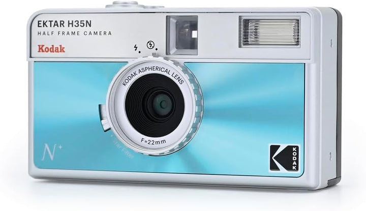 KODAK EKTAR H35N Halbformat-Filmkamera, 35 mm, wiederverwendbar, Bulb-Funktion, Sternfilter, beschic