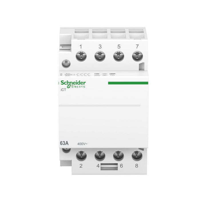 Schneider Electric A9C20864 ICT Installationsschütze,, acti9, 63 A, 4 NO, 220 – 240 V Wechselstrom,